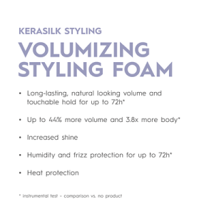 Лека стилизираща пяна за обем Kerasilk Styling Volumizing Styling Foam 150ml