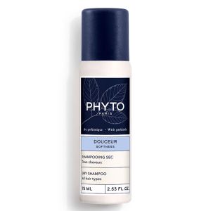 Сух шампоан за незабавно освежаване и обем Phyto Douceur Softness Dry Shampoo 75ml