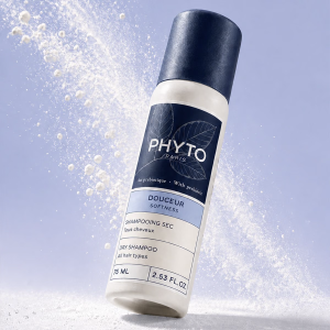 Сух шампоан за незабавно освежаване и обем Phyto Douceur Softness Dry Shampoo 75ml