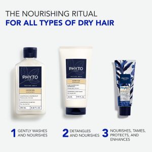 Подхранващ крем за много суха коса с 48ч анти-фриз ефект Phyto 7 NOURISHMENT Elixir Universal Day Cream 50ml