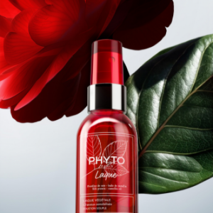 Лак за коса за естествен финиш с лека фиксация PHYTO Laque Botanical Hair Spray Light Hold 150ml