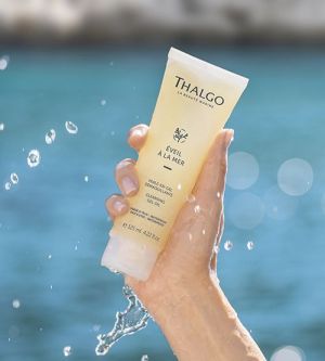 3-в-1 почистващ гел-олио за лице, очи и водоустойчив грим Thalgo Eveil a La Mer Cleansing Gel-Oil 125ml