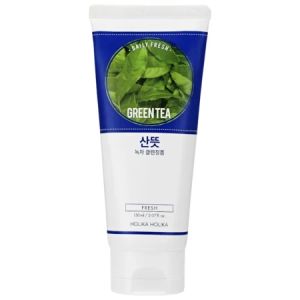 Освежаваща почистваща пяна със зелен чай HOLIKA HOLIKA Daily Fresh Green Tea Cleansing Foam 150ml