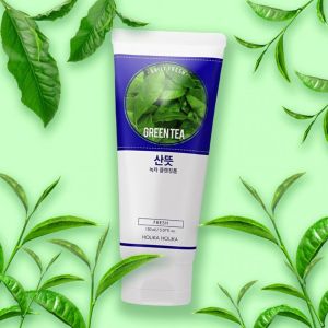Освежаваща почистваща пяна със зелен чай HOLIKA HOLIKA Daily Fresh Green Tea Cleansing Foam 150ml