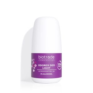 Ежедневен рол-он против изпотяване за подмишници BIOTRADE Odorex Deo Light Antiperspirant Roll-On 40ml