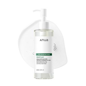 Почистващо масло за лице за чувствителна кожа ANUA Heartleaf Pore Control Cleansing Oil Mild 200ml
