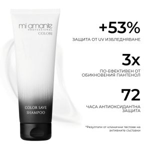 Шампоан за запазване на цвета на боядисана коса Mi Amante Colori color Save Shampoo 250ml
