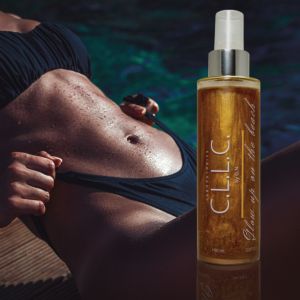 Сухо олио за тяло с блясък за златист тен C.L.L.C. by G.N. Glow Dry Body Oil 150ml