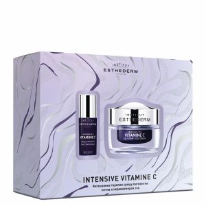  Комплект против пигментни петна, неравен тен и кожа без сияние с витамин C Institut Esthederm Intensive Vitamine C Kit