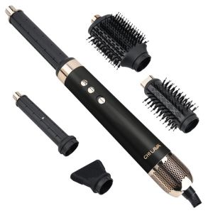 Мултистайлер 5-в-1 за сушене, къдрици и обем 1300W CHI LAVA AirGlam Multi Styler Black