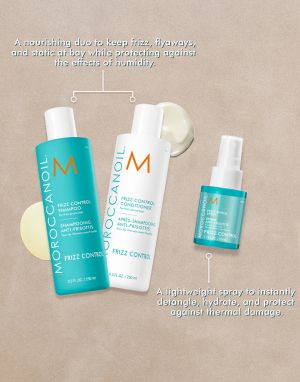 Анти-фриз изглаждащ комплект Moroccanoil The Frizz Control Suite