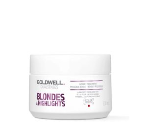 Промо - Маска за блондинки Goldwell Blondes&Highlights 60s Treatment 200мл