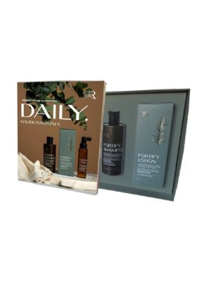 Комплект против косопад с шампоан и лосион с розмарин и африканска слива ROVERHAIR Gaudium Rituals Fortify Set