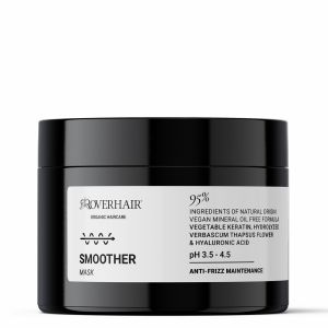 Изглаждаща анти-фриз маска с растителен кератин и хиалуронова киселина ROVERHAIR Smoother Mask 250ml