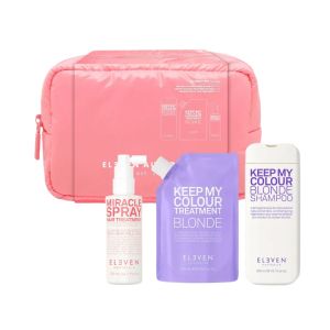 Комплект за руса коса с тонираща грижа ELEVEN Blonde Trio