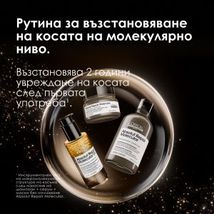 Лимитиран комплект за молекулярно възстановяване на увредена коса Loreal Professionnel Absolut Repair Molecular Kit 2026
