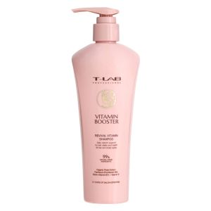 Професионален мултивитаминен шампоан за хидратация и блясък T-LAB Professional Vitamin Booster Revival Vitamin Shampoo 300ml