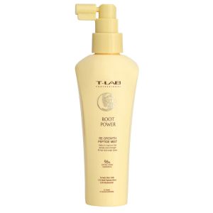 Укрепващ пептиден спрейза уплътняване на слаба и тънка коса T-LAB Professional Root Power Re-Growth Peptide Mist 150ml
