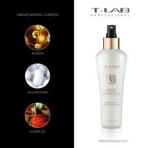 Парфюм-серум с термозащита и анти-фриз ефект за блясък и мекота T-LAB Professional Frizz Control Parfume Serum 150ml