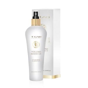 Спрей за обем от корените с гъвкава фиксация T-LAB Professional Volume Booster Styling Spray 150ml