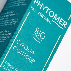 Био околоочен крем против бръчки тъмни кръгове и подпухване PHYTOMER CYFOLIA Contour Radiance Smoothing Eye Cream 15ml