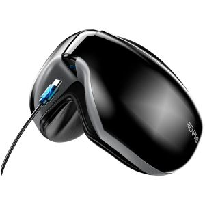 Масажор за очи с 5 масажни режима, Bluetooth музика, черен RENPHO Eyeris 1
