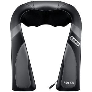 Масажор за врат и рамене черен RENPHO U Neck Go Shiatsu Neck & Shoulder Massager Black
