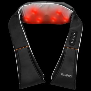 Масажор за врат и рамене черен RENPHO U Neck 1 Shiatsu Neck & Shoulder Massager Black