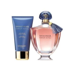 Дамски комплект Guerlain Shalimar Parfum Initial EDP 100 ml + лосион за тяло 75 ml + несесер