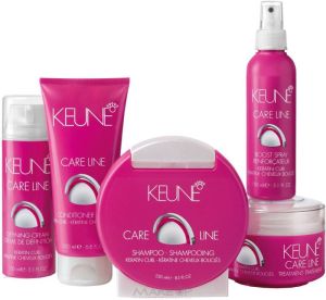 Крем за оформяне на къдрици с кератин Keune Keratin Curl Defining Cream 150мл