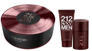 Мъжки комплект Carolina Herrera 212 Sexy Men EDT 50 ml + 100 ml душ гел