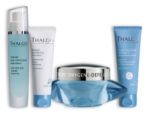 Ултра свежа кислородна маска за блясък на лицето с комплекс O2 Protect - THALGO Masque Cryodetox 50мл.