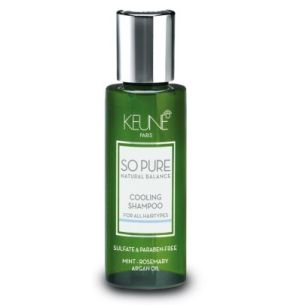 Охлаждащ шампоан с арганово масло и мента Keune So Pure Cooling Shampoo 50мл