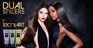 Двоен стайлинг продукт за изглаждане, блясък и обем с лека фиксация Loreal Professionel Tecni Art Liss and Pump-Up 150 мл.