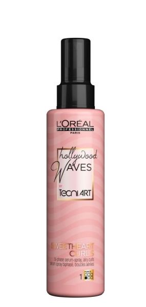 Лек двуфазен серум-спрей за въздушни вълни и къдрици – LOreal Professionnel Hollywood Sweetheart Curls 150мл.