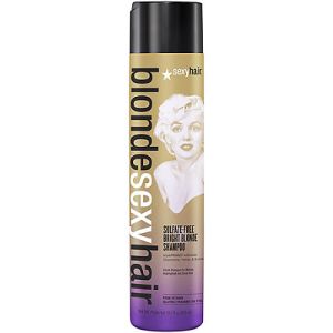 Безсулфатен шампоан с матиращ ефект Sexy Hair Sulfate-Free Bright Blonde Shampoo 300мл