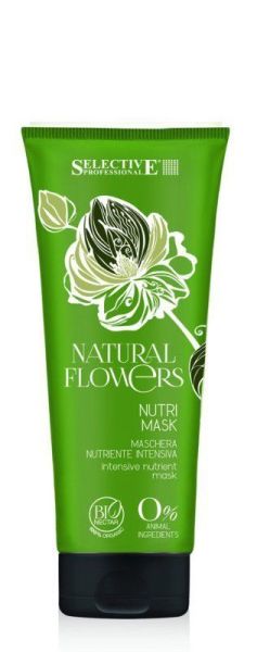 Органична дълбоко въстановяваща  маска а Natural flower nutri maska Selective professional-250мл.