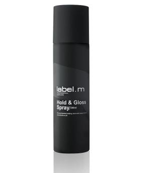 Безаерозолен спрей за блясък с UV защита label.m Hold & Gloss Spray 200мл