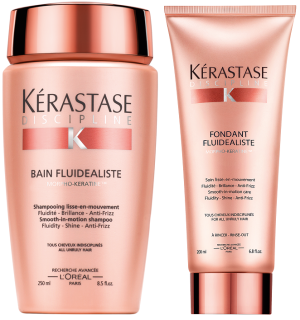 Комплект подхранващи шампоан и балсам Kerastase Discipline 250+200мл